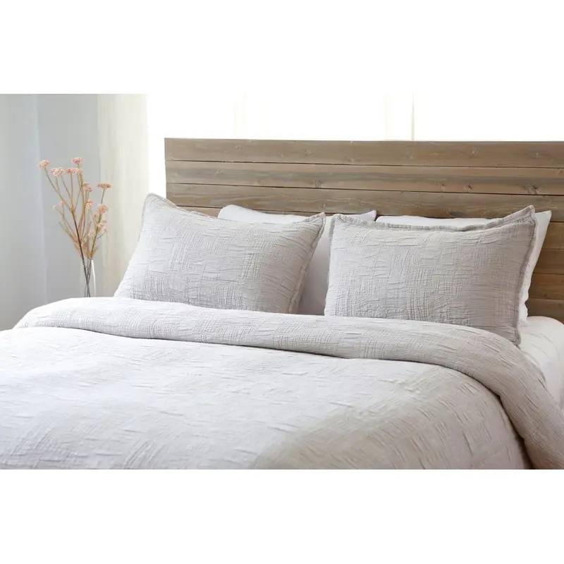 Harbour Taupe Coverlet by Pom Pom at Home