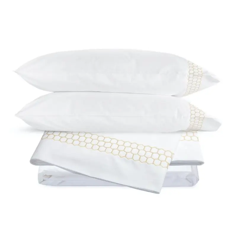 Liana Champagne Sheet Set by Matouk