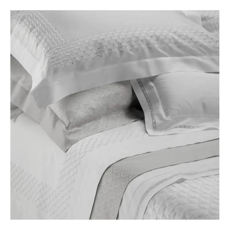 Novella Embroidery Bedding by Dea Linens