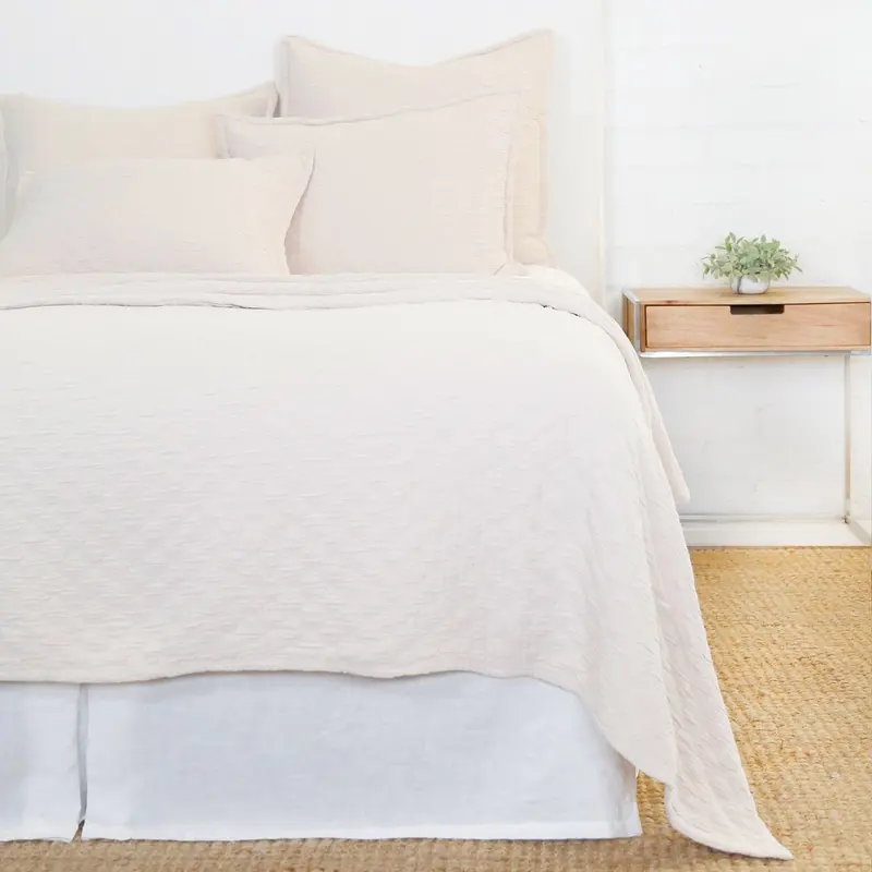 Ojai Blush Coverlet & Shams by Pom Pom at Home
