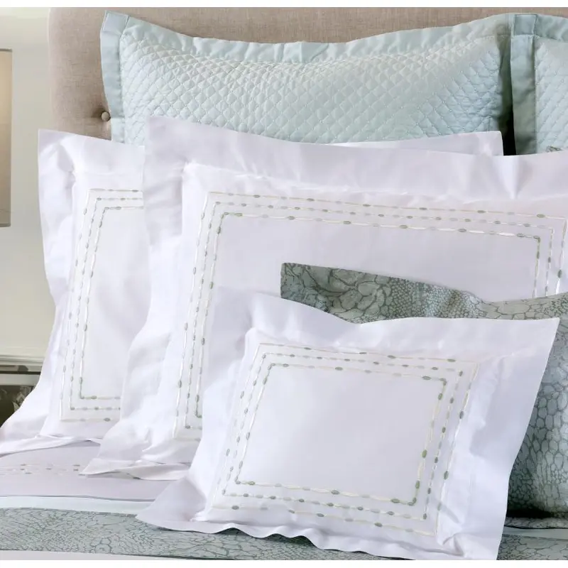 Sole Embroidery Bedding by Dea Linens