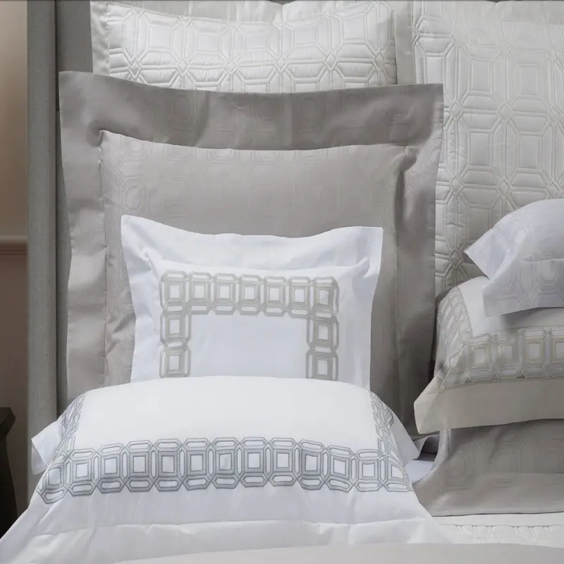 Versilia Embroidery Bedding by Dea Linens