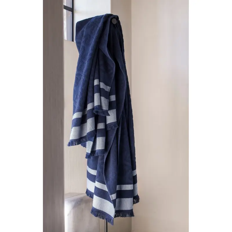 Croisiere Slate Blue Beach Towel by Alexandre Turpault