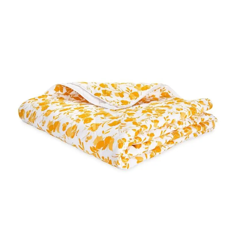 Alexandra Goldenrod Quilt by Matouk