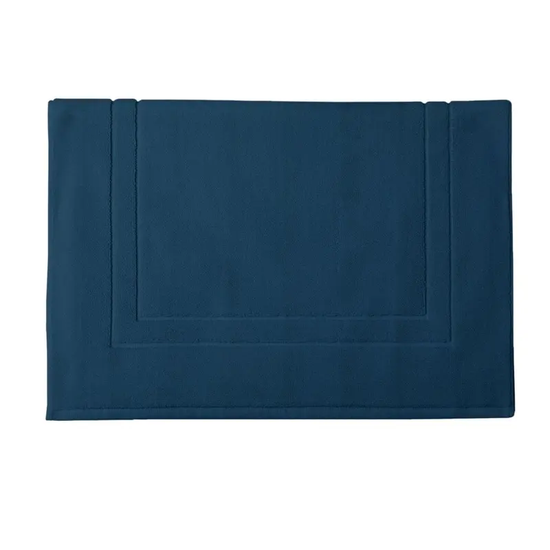 Ess-cadre Slate Blue Bath Mat by Alexandre Turpault