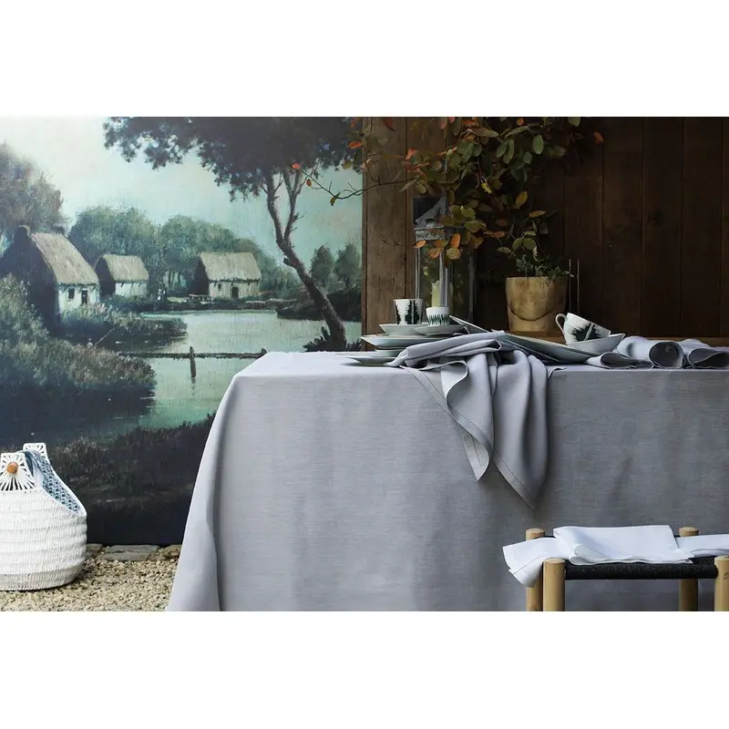 Florence Silver Table Linens by Alexandre Turpault