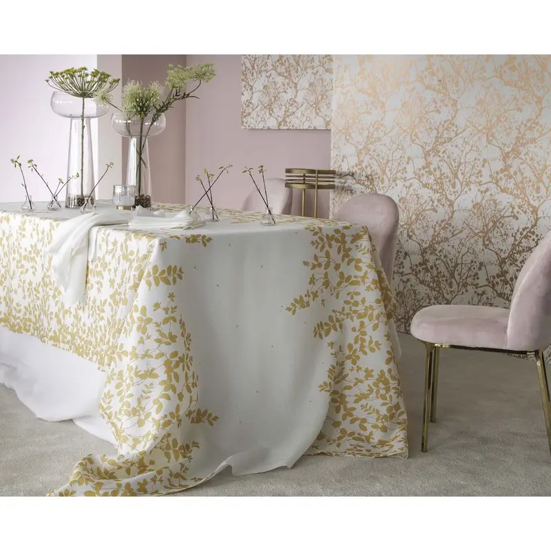 Sublime Gold Tablecloth by Alexandre Turpault