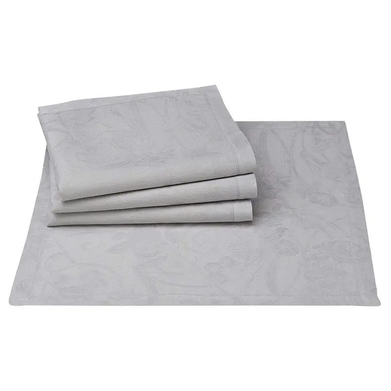 Tivoli Pearl Table Linens by Le Jacquard Franais