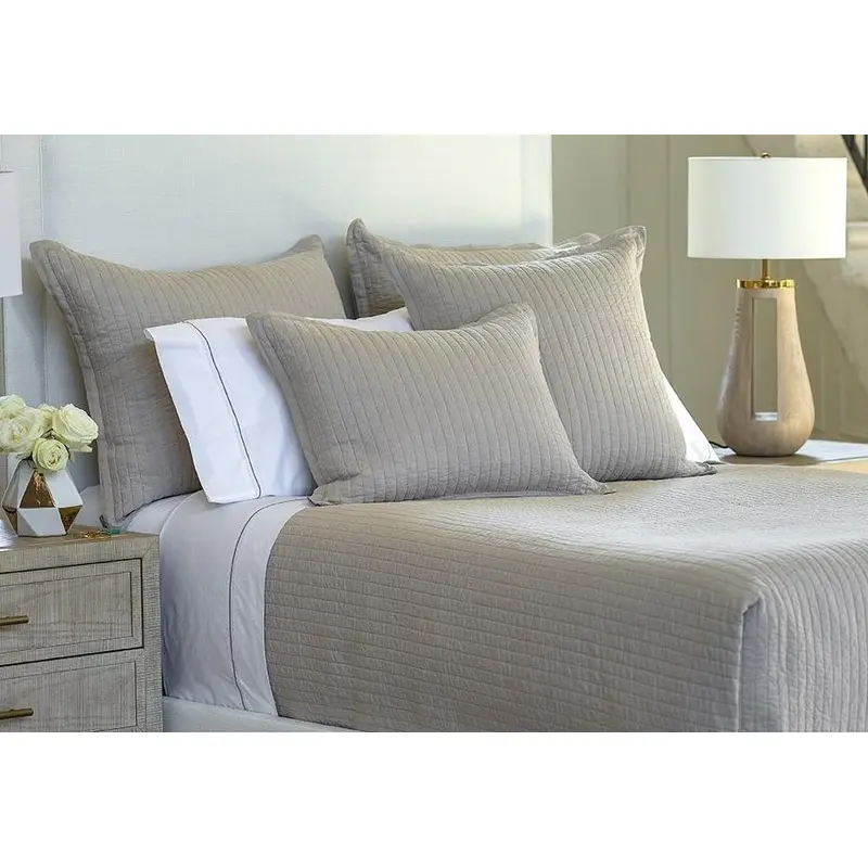 Tessa Raffia Coverlet & Pillows by Lili Alessandra