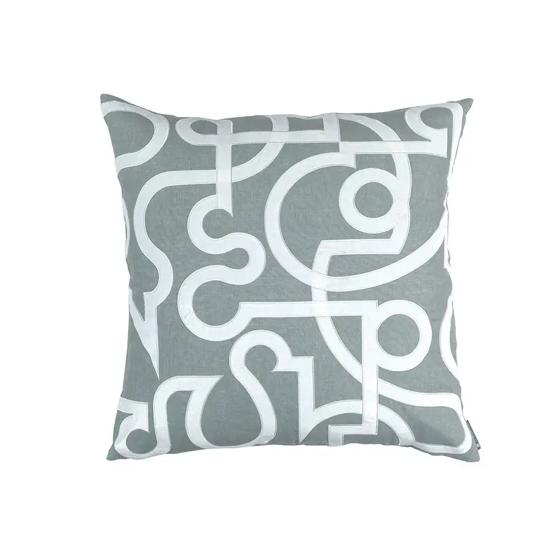 Geo Sky Euro Pillow by Lili Alessandra