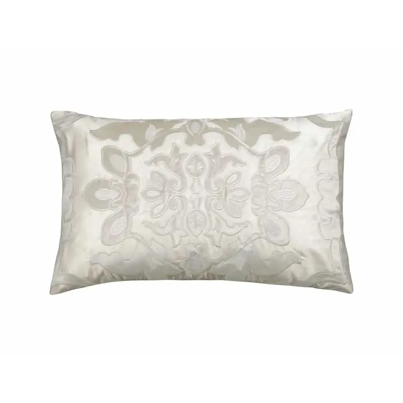 Morocco Ivory Lumbar Pillow by Lili Alessandra