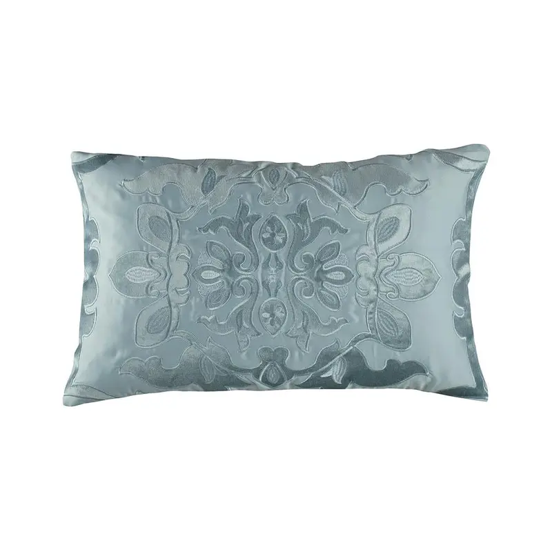 Morocco Sea Foam Lumbar Pillow by Lili Alessandra