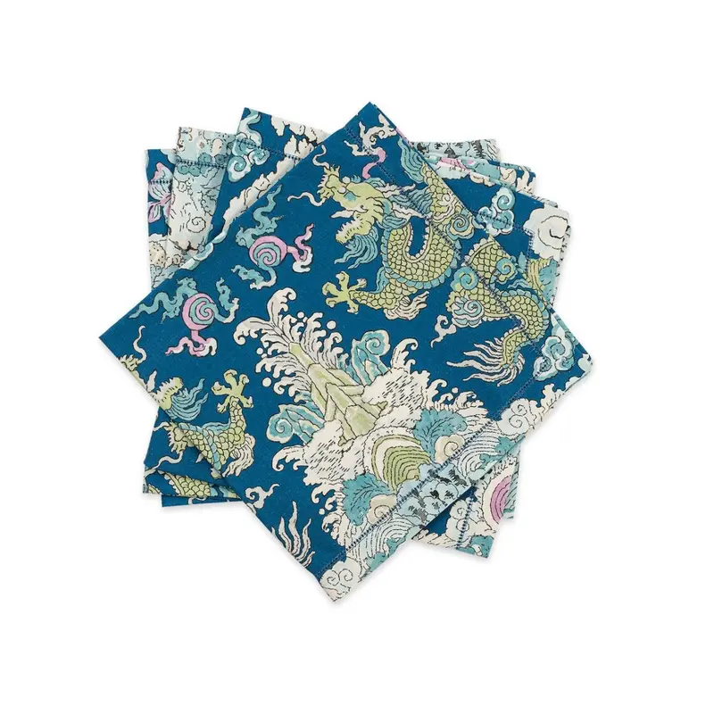 Magic Mountain Aquarius Napkins by Matouk Schumacher