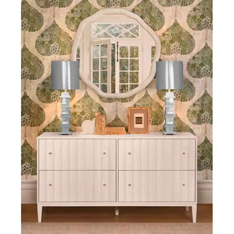 Worlds Away Angus White Dresser