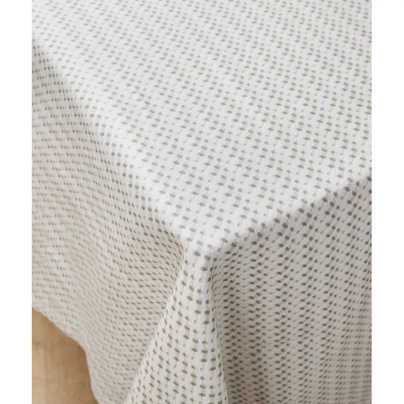 Abruzzo Natural Oblong Tablecloth by Sferra Linens