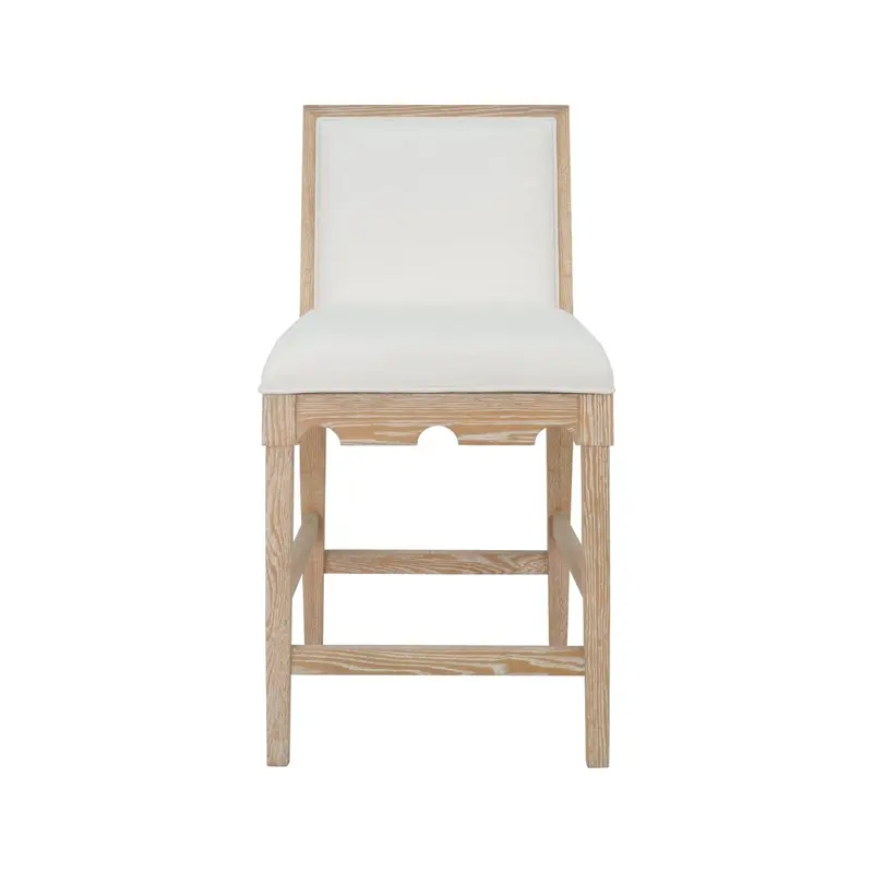 Lanister Cerused Oak Bar & Counter Stool by Worlds Away