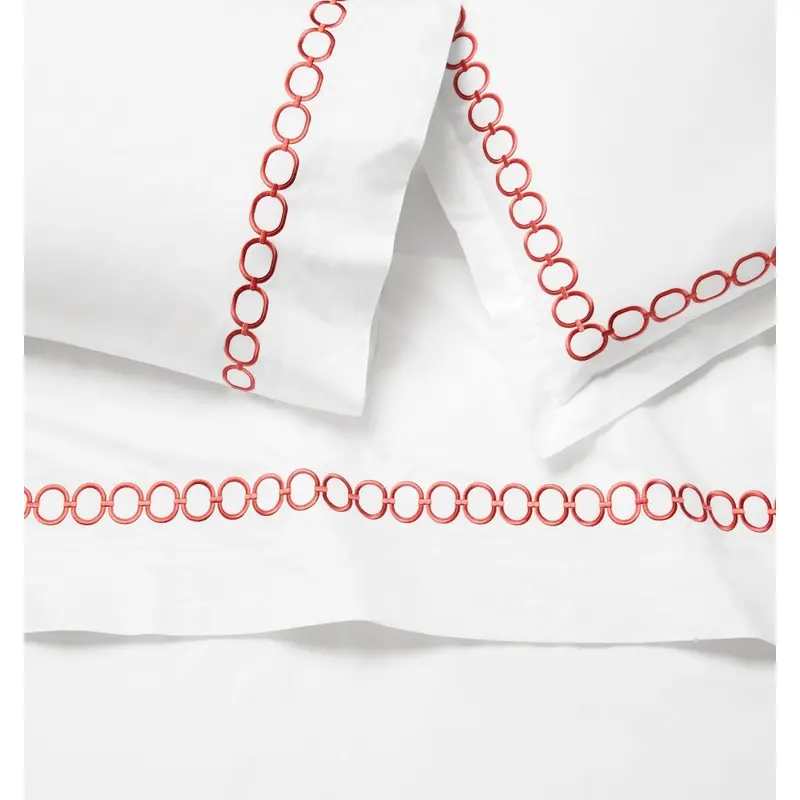 Catena Persimmon Bedding by Sferra Linens