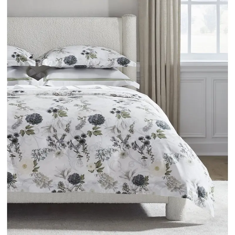 Incanto Slate Bedding by Sferra Linens