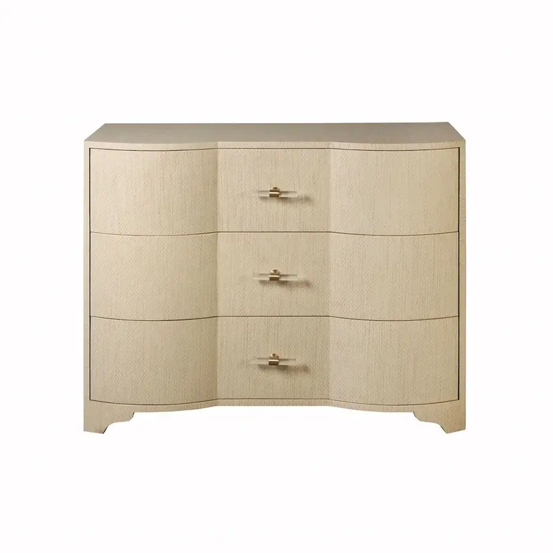 Plymouth Natural Grasscloth Drawer Chest