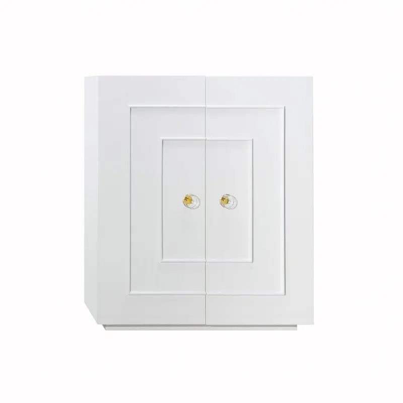 Judd White 2-Door Cabinet by Worlds Away
