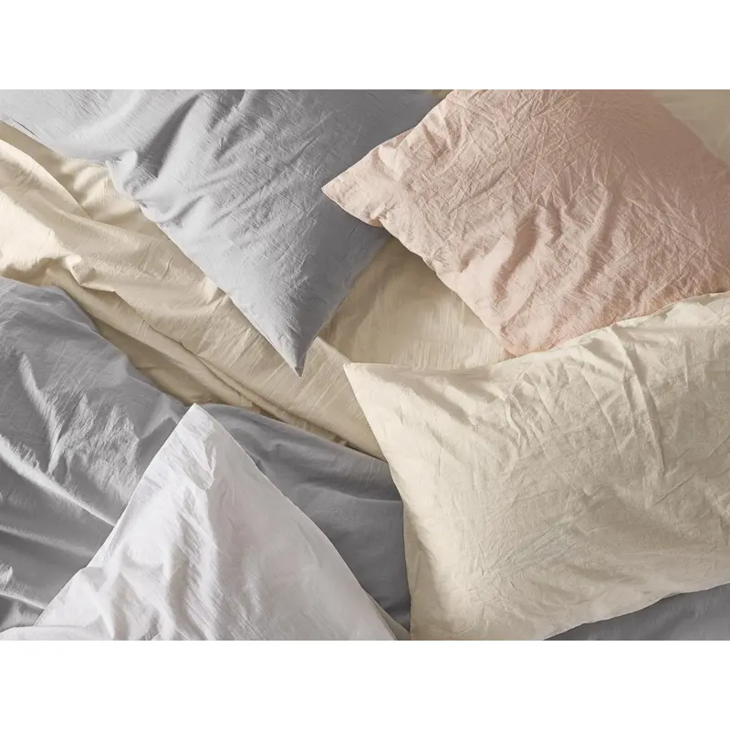 Organic Crinkled Percale Sheet Sets by Coyuchi