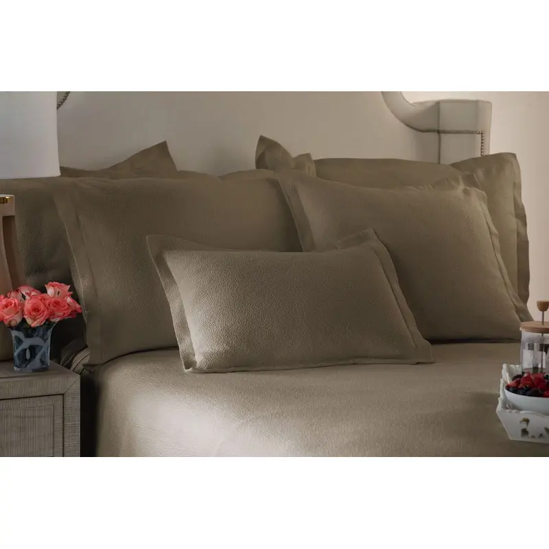 Gigi Taupe Matelass Coverlets by Lili Alessandra