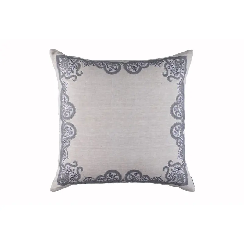 Nina Grey Euro Pillow by Lili Alessandra