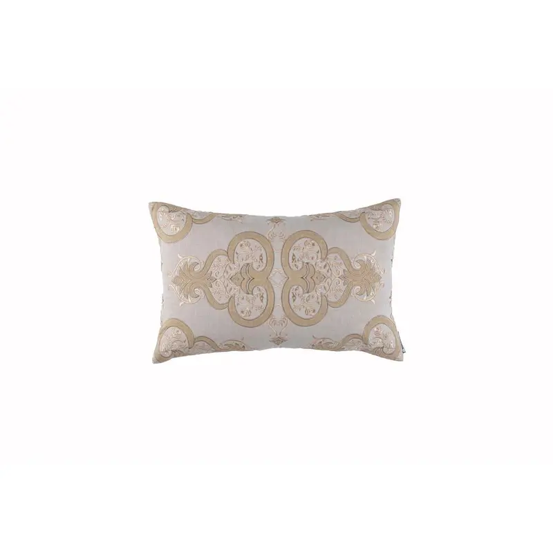 Nina Sand Lumbar Pillow by Lili Alessandra