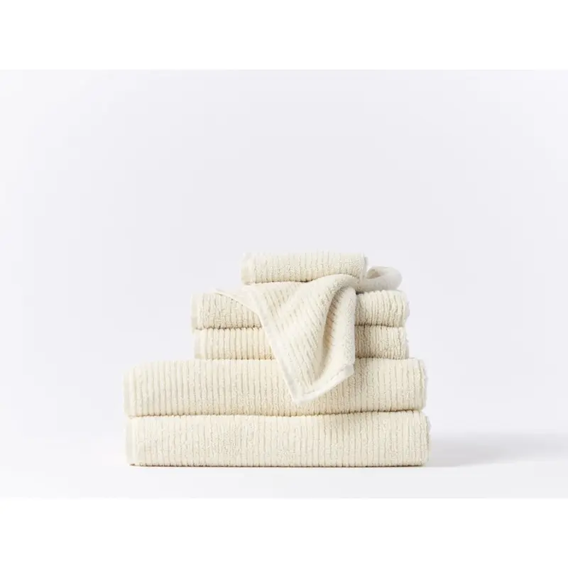 Temescal Undyed Organic Bath Towels by Coyuchi