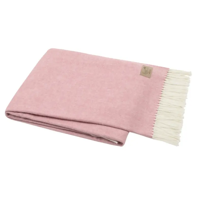 Italian Herringbone Throw Berry Sorbet by Lands Downunder