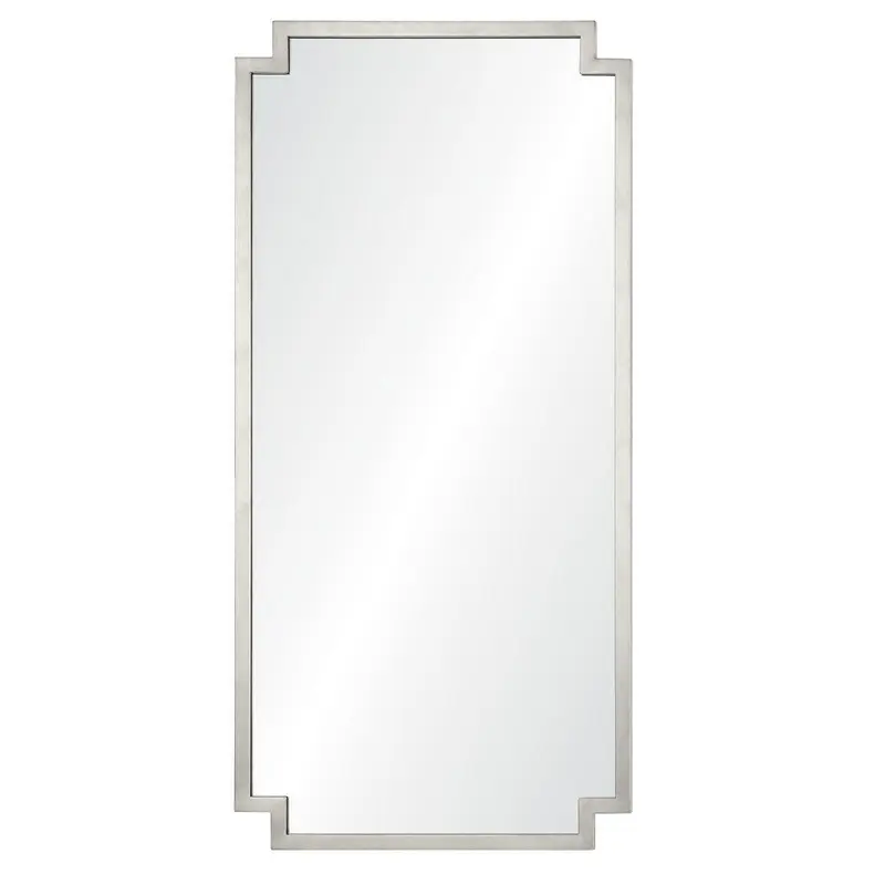Antiqued Silver Leaf Wall Mirror by Mirror Home
