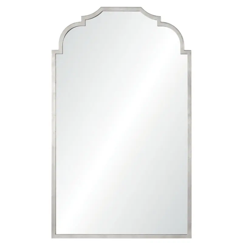 Arc de Triomphe Antiqued Silver Mirror by Barclay Butera