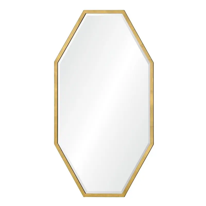 Milan Burnished Gold Mirror by Barclay Butera