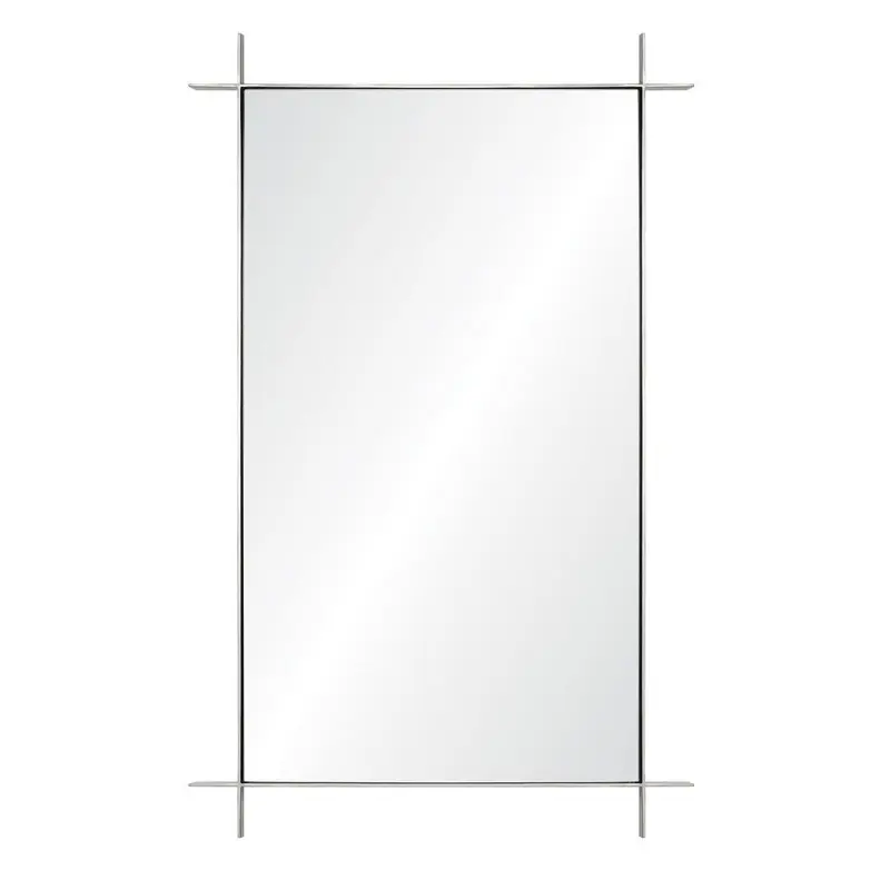 Sienna Polished Stainless Steel Wall Mirror