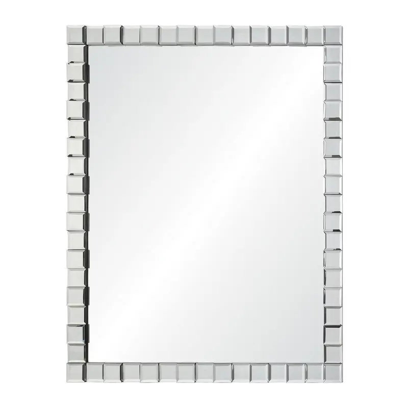 Checkered Mirror Framed Mirror by Bunny Williams