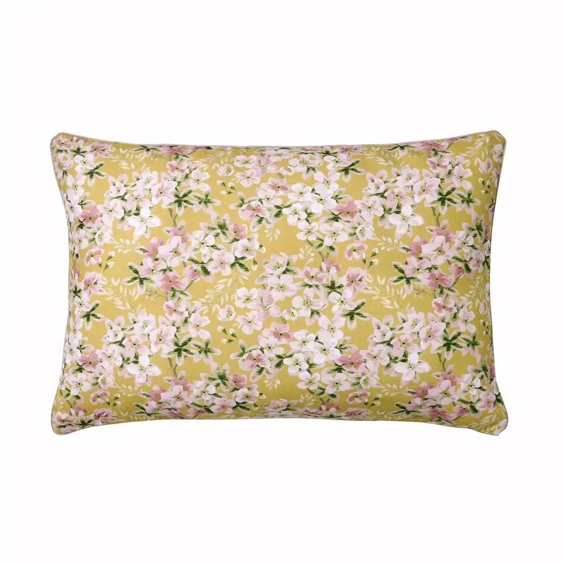 Bloom Gold Pillow Cover by Alexandre Turpault