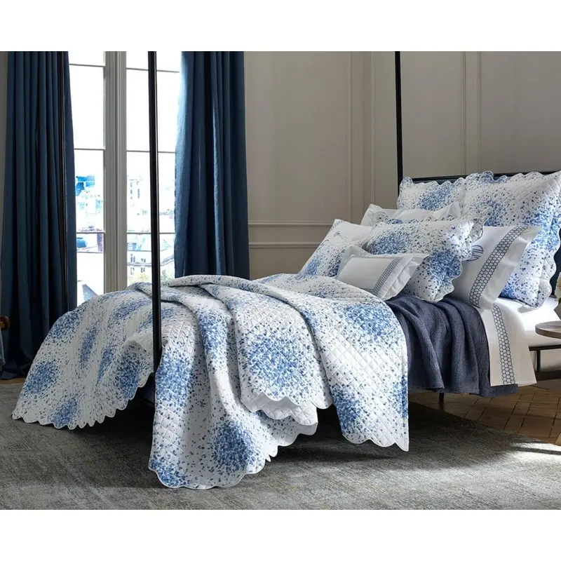 Poppy Azure Quilt by Lulu DK Matouk