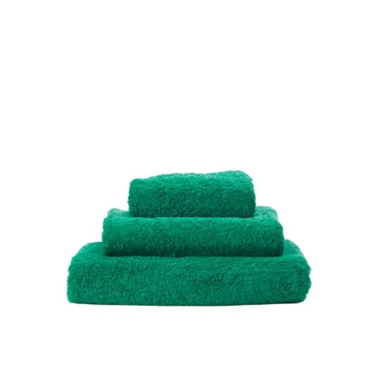 Super Pile Emerald Towels by Abyss & Habidecor