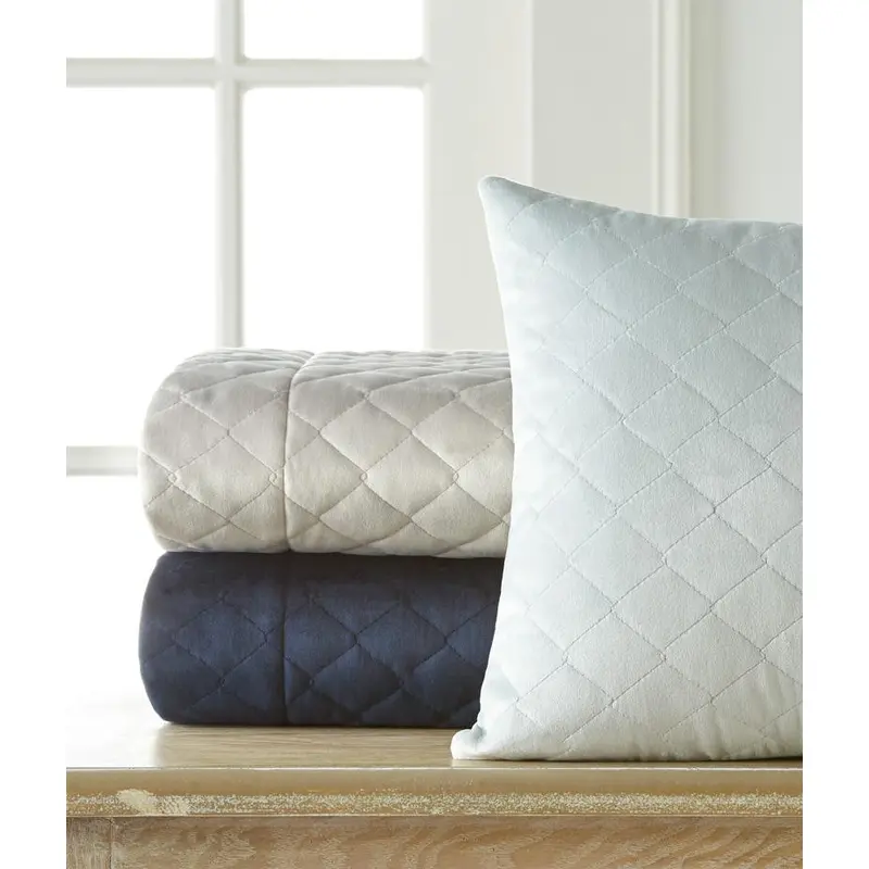 Liberty Quilted Velvet Shams by Legacy Home
