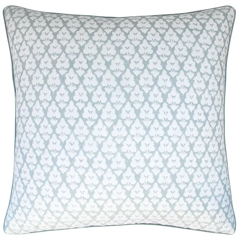 Arboreta Spa Blue Decorative Pillow by Ryan Studio