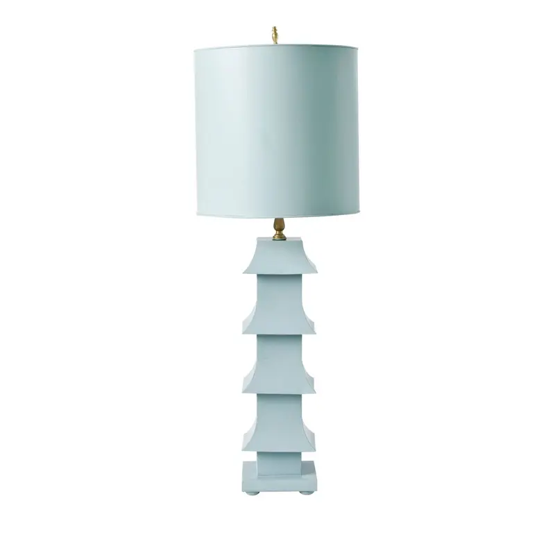 Blue Pagoda Table Lamp by Worlds Away