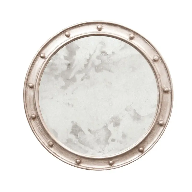 Federal Silver Wall Mirror by Worlds Away