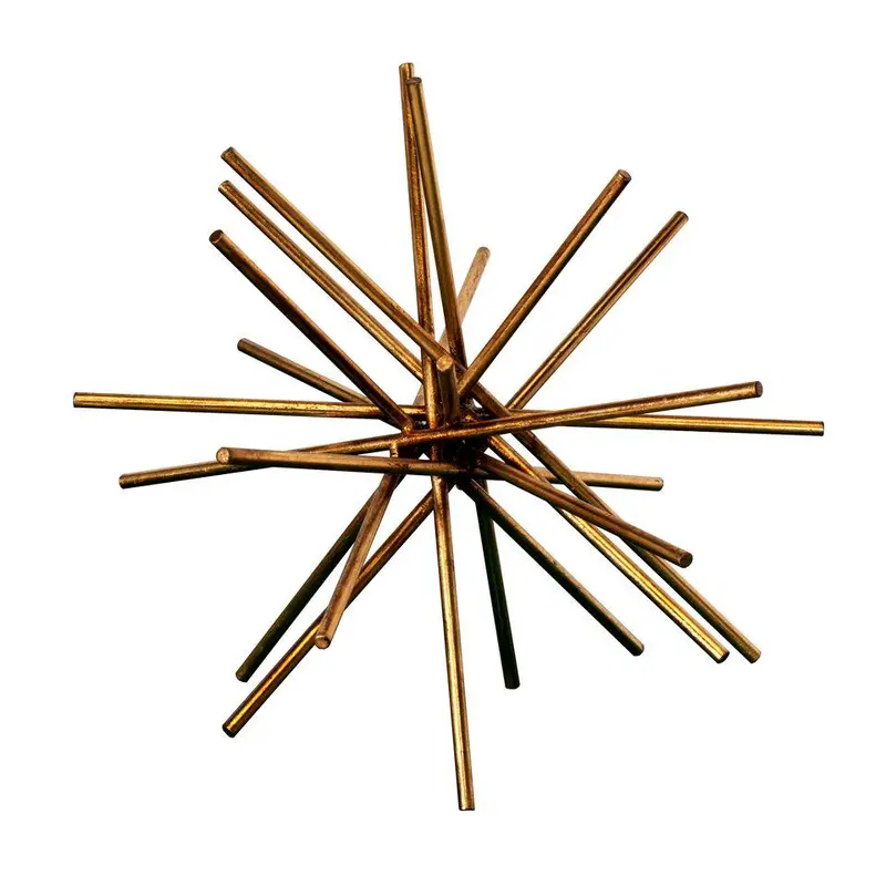 Gold Urchin Decorative Accessories by Worlds Away