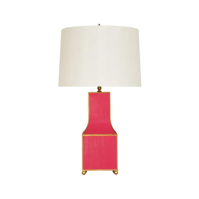 Pink Renata Table Lamp by Worlds Away