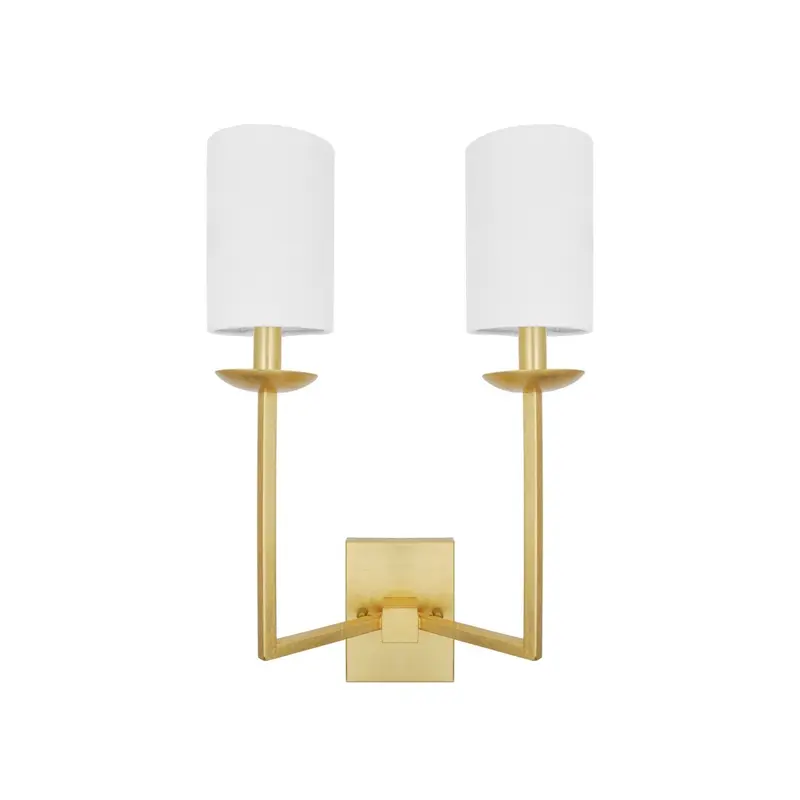Stanley Gold Wall Sconce by Worlds Away