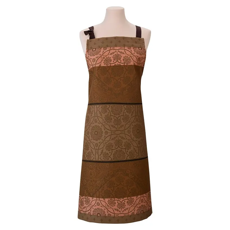 Tsar Brown Apron by Le Jacquard Franais