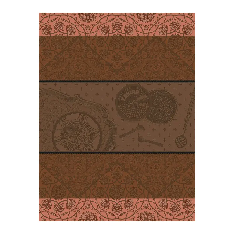 Tsar Brown Tea Towels by Le Jacquard Franais