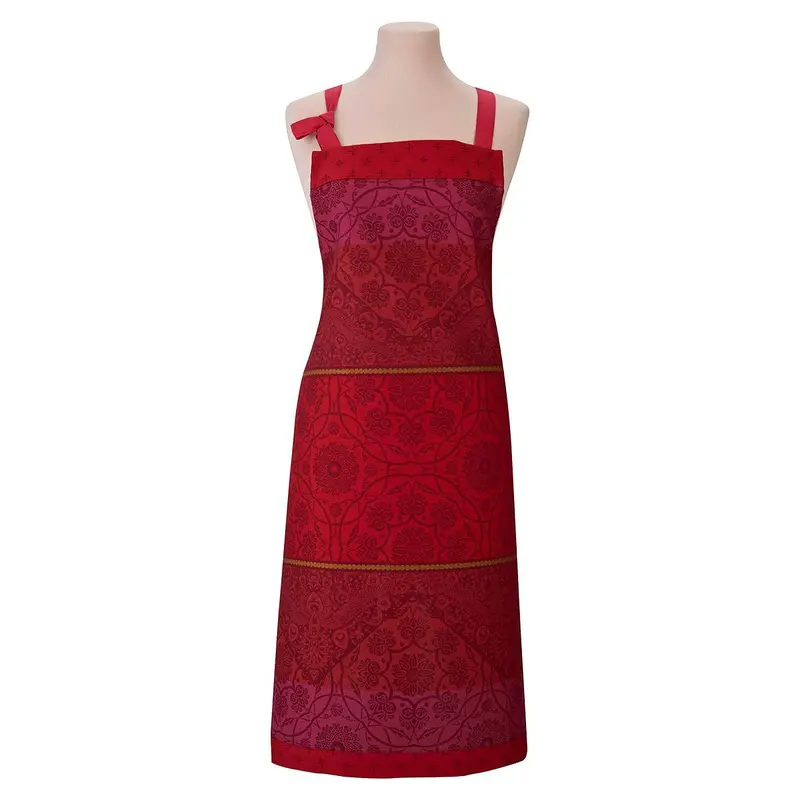 Tsar Red Apron by Le Jacquard Franais