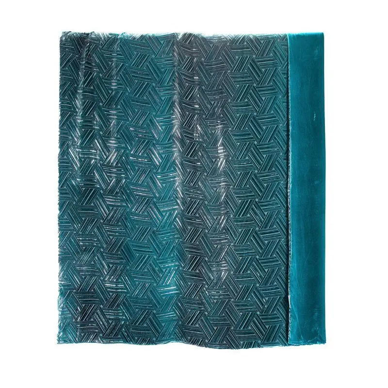 Pacific Entwined Velvet Throw by Kevin O'Brien Studio