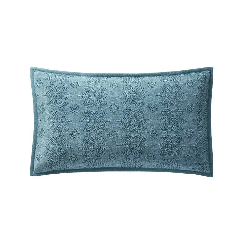 Syracuse Turquoise Lumbar Pillow by Iosis